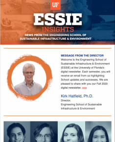 ESSIE Newsletter, Fall 2020