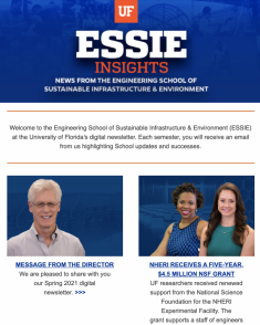 ESSIE Newsletter, Spring 2021