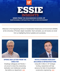 ESSIE Newsletter, Spring 2024