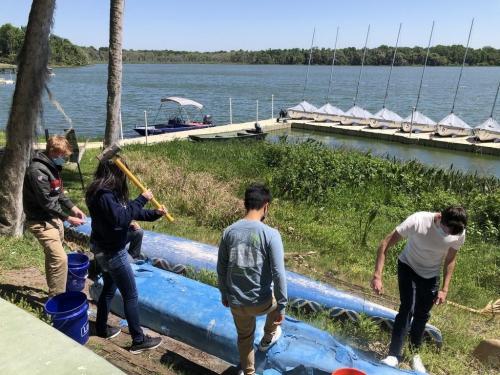 Concrete Canoe Testing